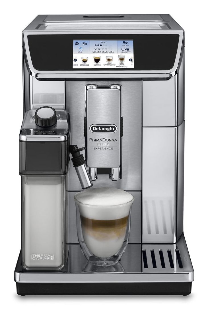 De'Longhi PrimaDonna Elite Experience Volautomatische Espressomachine - Zwart/Metallic