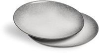 Springlane Kitchen Springlane Misty Cliff bordenset van 2, aardewerk, grijs