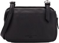 LIEBESKIND BERLIN Leren Schoudertas Avondtas Harris Mareike Crossbody Bag Black Zwart