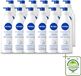 Nivea 12 x Express Bodylotion met Pomp - Voor Normale tot Droge Huid - 72 uur Hydratatie - 400 ml