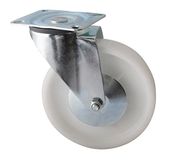 CLAS Equipements Draaibaar trolleywiel Ø 148 mm voor trolley, stopcontact onder doos OC 1200 - SA 7061