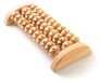Merkloos Beukenhout Voetmassageapparaat - Natuurlijk hout - 26 x 12 cm - Voetmassage en kuitmassage