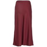 Vila Midi-rokken Vila Noos Elette Skirt - Cabernet