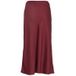 Vila Midi-rokken Vila Noos Elette Skirt - Cabernet