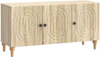 vidaXL TV-kast 99 x 34,5 x 50 cm Sonoma Eiken Bewerkt hout