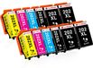 Epson Emballage de 12 cartouches d'encre, type 202XL, compatible avec Epson 202 XL