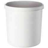 Helit H6106395 Afvalcontainer Rond Kunststof Wit 12L