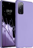 kwmobile Samsung Galaxy S20 FE hoesje - Back Cover - Violet Lila
