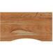 Acacia Massif Bois Plateau De Table 100x50x2,5 cm Rectangulaire Dessus De Bureau Dessus De Table