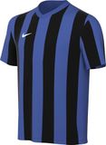 Nike Voetbalshirt Dri-fit Striped Division V - Blauw/zwart/wit Kids, maat S: 128-137 cm