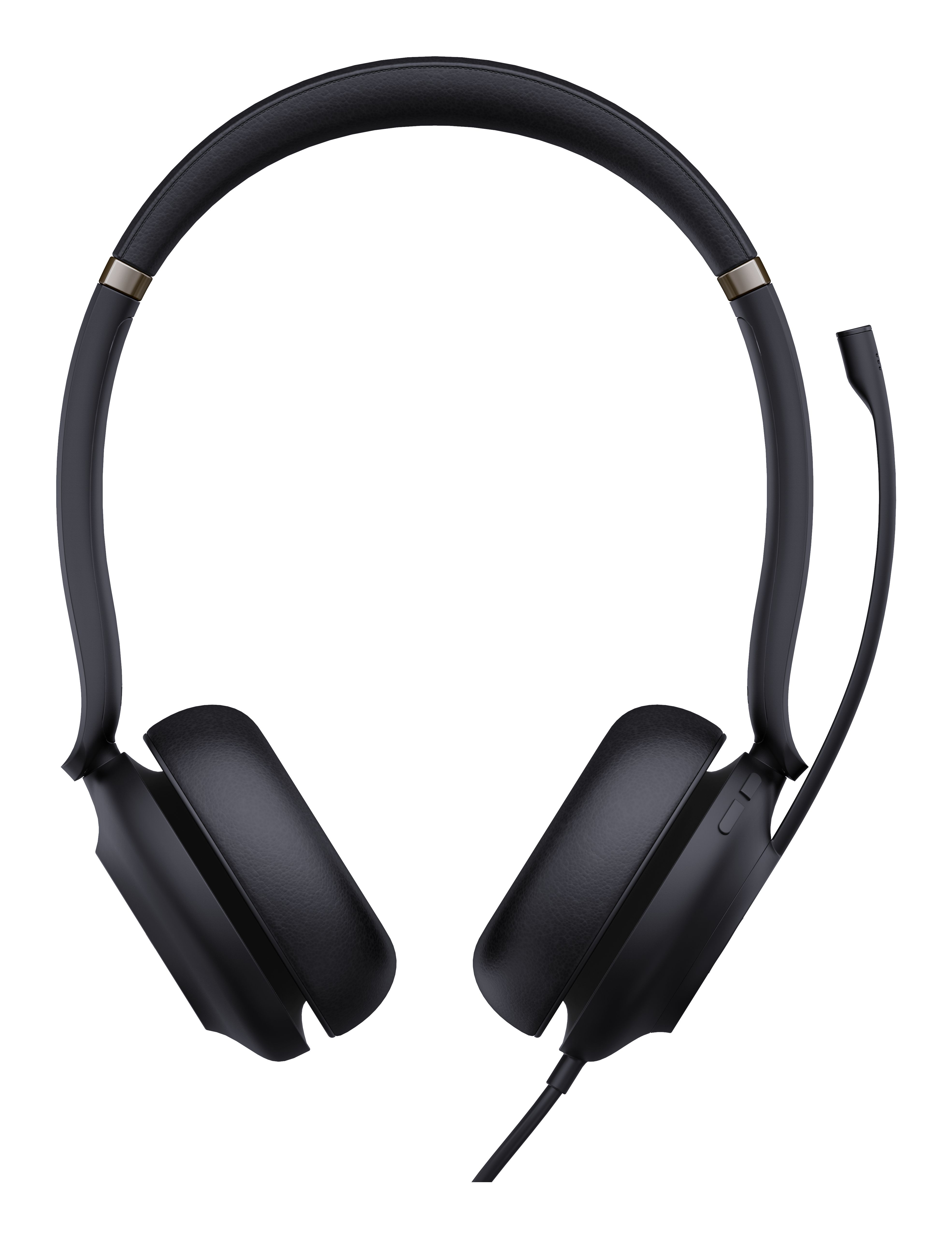 Yealink UH37 Dual Teams Headset - Bedraad - Hoofdband - Kantoor/Callcenter - Zwart