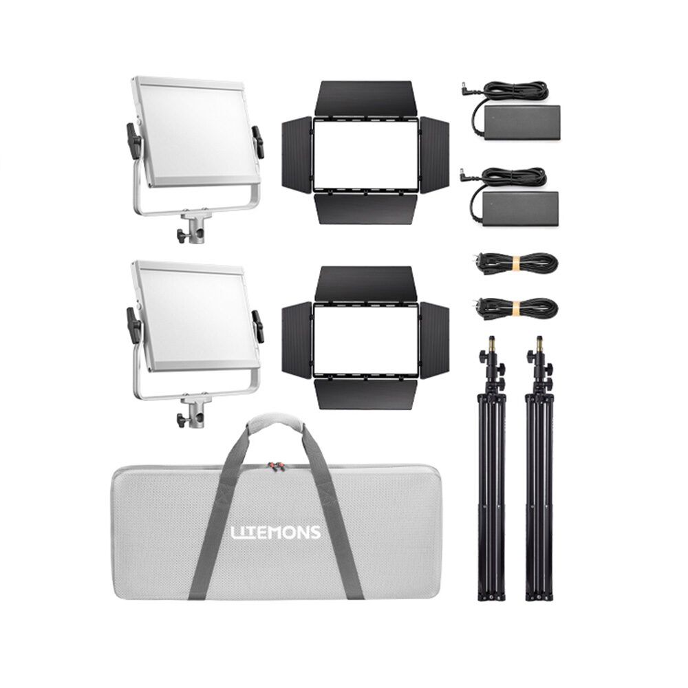 Godox Litemons LP1200R RGB LED Light Panel 2-light kit