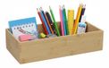 Gerimport Lade organizer - bamboe hout - 15 x 30 x 7 cm - bakje - kast sorteerbakje