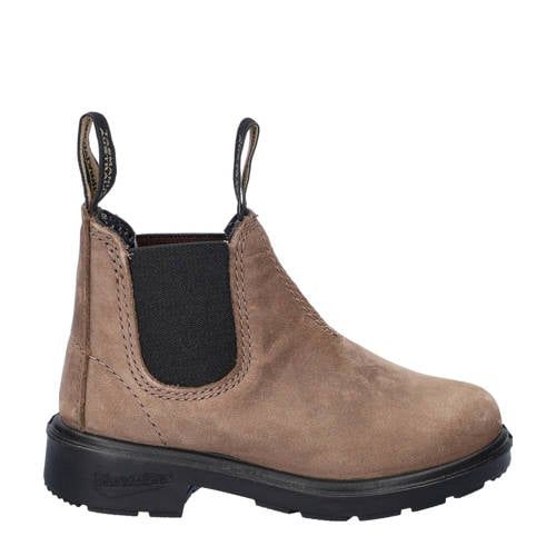 BLUNDSTONE 563 nubuck chelsea boots lichtbruin