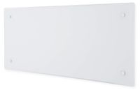 Radiateur électrique mural, 800 W, blanc, programmable, avec écran LED, dimensions 76x8,7x34 cm