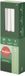 Bolsius - Gotische kaarsen - 245/24 - 8 stuks per verpakking - Cloudy White