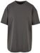 Build Your Brand Oversized Boyfriend Dames T-Shirt Dark Shadow Maat 3XL