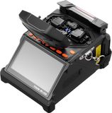 Merkloos / Sans marque Shanghai Sishun Technology Co., Ltd Fiber Optische Fusie Machine, 6 Motoren - Kern en Mantel Uitlijning - 6 Seconden Spleetijd - 5 Inch LCD Scherm - 7800 mAh - voor SM/MM/DS/NZDS Fibers