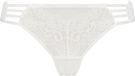 Hunkemöller Dames Lingerie String Briar - Wit - maat XS