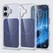 Apple Coque hybride iPhone 17 bicolore - Compatible MagSafe - Bleue