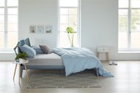 Beddinghouse Jersey Split-topper Hoeslaken 200x220 cm Lichtgrijs