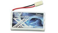 Amewi NI-MH batterij 28905 9,6 V 700 mAh Mini Tamiya