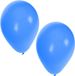 Bellatio Decorations ballonnen - 25x stuks - Kobalt blauw - 27 cm - Verjaardag