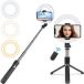 Platyne Selfie lumineuse avec télécommande