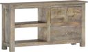 Meuble TV 100x30x55 cm bois de manguier massif