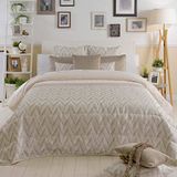 Sancarlos Marshmallow dekbed, crème, 250 x 265 cm, voor bed van 150 cm