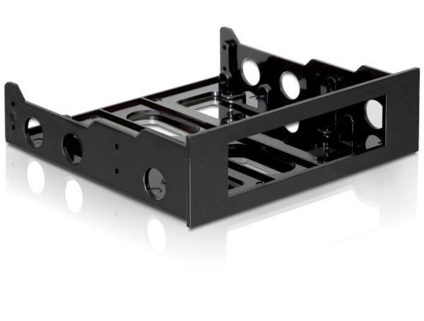 DeLOCK Installation frame 3.5" - 5.2" - Zwart