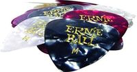 Ernie Ball Medium Assorted Color Pearloid Cellulose Picks bag of 24