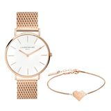 Liebeskind Berlin Set horloge & armband LS-0145-MQB roestvrij staal IP roségoud