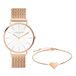 Liebeskind Berlin Set horloge & armband LS-0145-MQB roestvrij staal IP roségoud