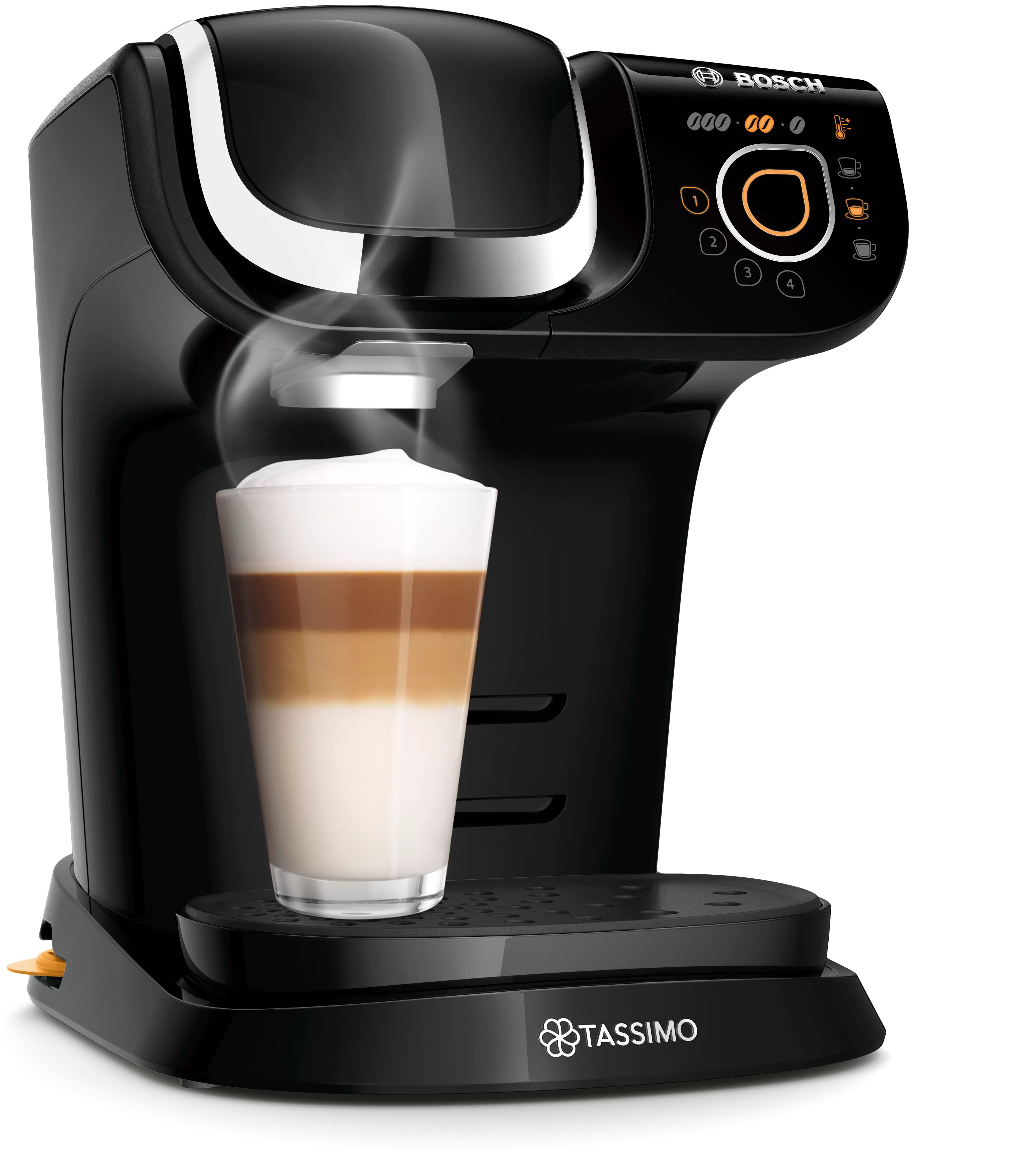 Bosch My Way 2 Koffiepadmachine - Tassimo - 1.3L - Zwart/Chroom