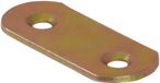 MARK LB PL 40*16 Plaque de montage - 40x16x1,5mm - Acier - Zingué