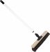 Buemag Houten straatbezem/buitenbezem Arenga 40 cm met metalen telescoopsteel wit 80 - 130 cm - Harde buitenbezems