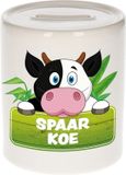 Shoppartners Bv tirelire enfant avec impression de vache - céramique - tirelires vache