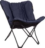 Bo-Camp Industrial Vlinderstoel Himrod L Blauw