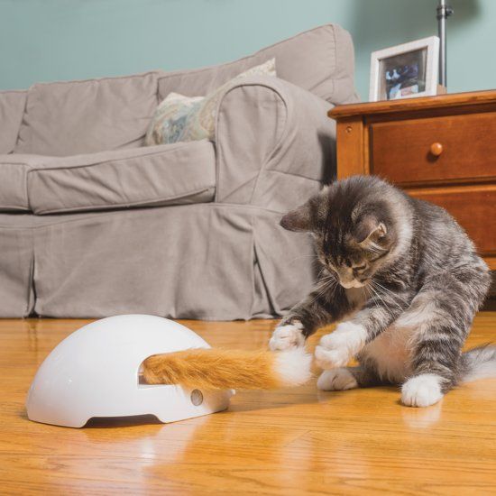 Frolicat Â® Fox Den Automatisch Kattenspeelgoed met Rondzwaaiende Vossenstaart