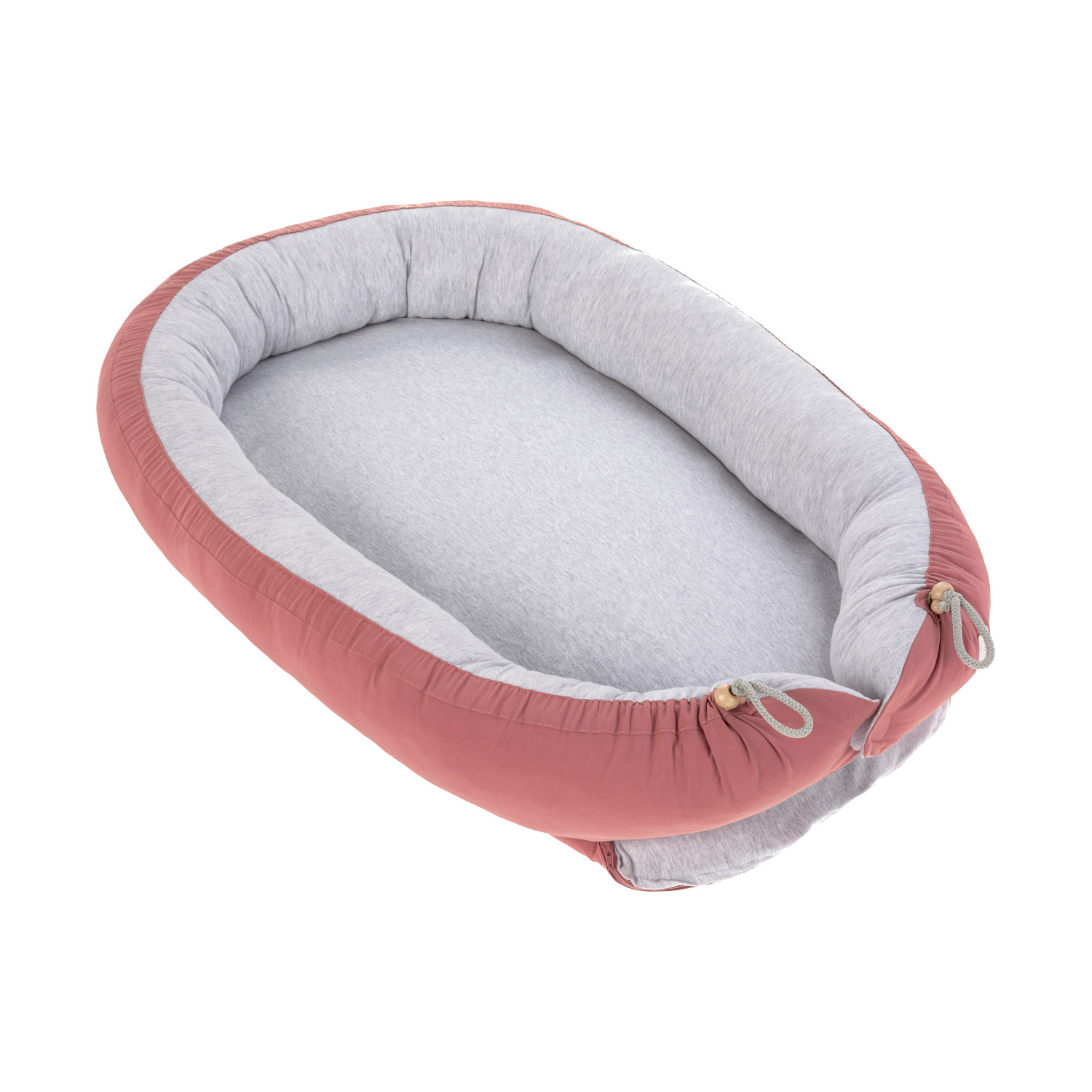 Lässig Babynest Rosewood roze