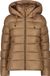 CMP Donsjas met capuchon en 3D-effect voor dames - Polyester - Maat S - Bruin