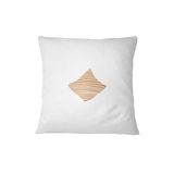 Bona Basics Decoratieve kussenhoes Wit 45x45 cm