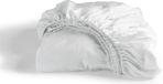 Cinderella - Weekend - Hoeslaken - 100% Katoen - 100x210 cm - Wit