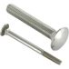 Vis Express Tête Ronde Collet Carré Inox A2 M5x30 Filetage Partiel - 30 Pièces