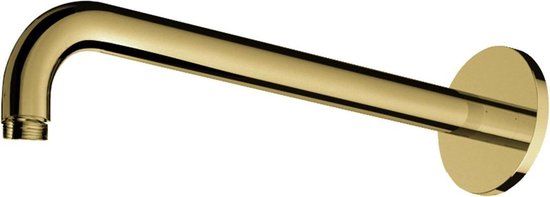 Hotbath Cobber Wandarm - 38cm - Gepolijst Messing