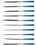 Högert HOGERT Naaldvijlen Set 10 Stuks - Precisiewerk Metaal, Glas, Hout