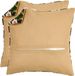 Vervaco Kussenrug met rits - beige set van 2
