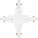 Ledvance TRACKLIGHT kruisconnector, wit