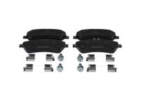 BOSCH Bremsbelagsatz, Scheibenbremse 0986494648